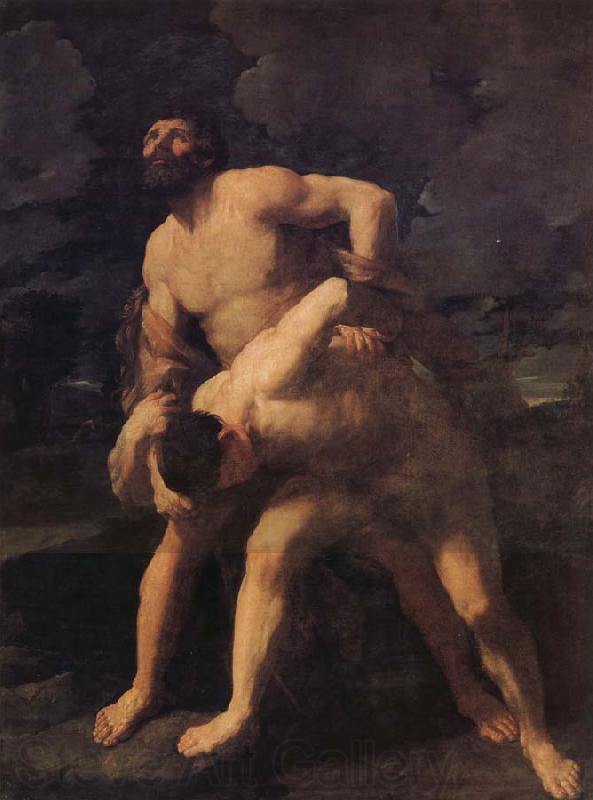 Guido Reni Hercule luttant avec Achelous France oil painting art